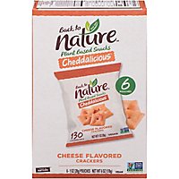 Back To Nature Cracker Cheddar 6pk - 6 OZ - Image 3