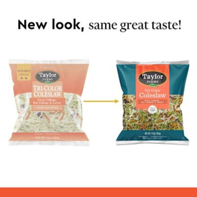 Taylor Farms Salad 3 Color Slaw - 14 Oz - Image 2