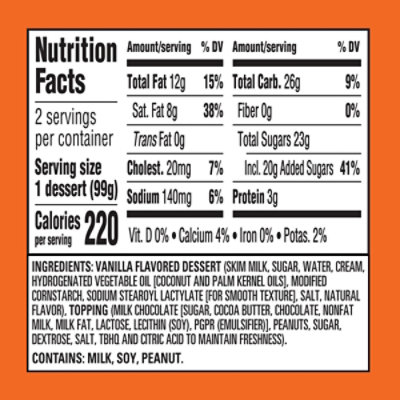 COLLIDERS™ Twisted REESE’S Refrigerated Dessert - 2 Count - Image 2