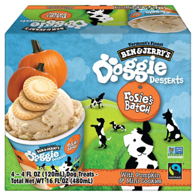 Ben & Jerry's Rosies Batch Frozen Dog Treat - 4 Count - Image 3