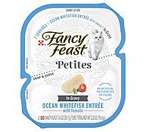 Fancy Feast Petites Ocean Whitefish Entree In Gravy Wet Cat Food - 2.8 Oz