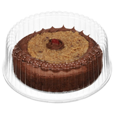 Bakery German Chocolate 1 Layer 8 Inch Cake - Each - Image 1