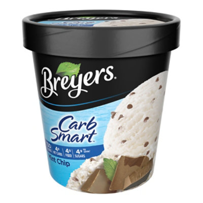 Breyers CarbSmart Mint Chip Frozen Dairy Dessert - 1 Pint - Image 3