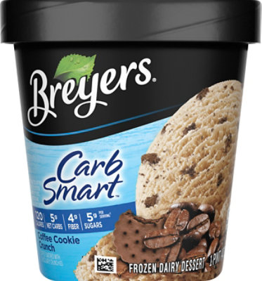 Breyers Carb Smart Vanilla Frozen Dairy Dessert - 1 Pint - Image 2