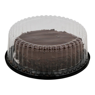 Chocolate Fudge Cake 1 Layer 8 Inch - 24 OZ