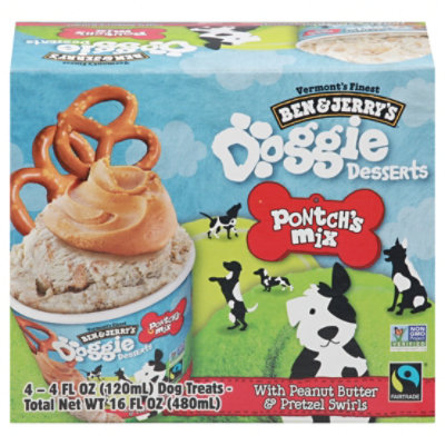 Ben & Jerry's Pontchs Mix Frozen Dog Treat - 4 Count - Image 3