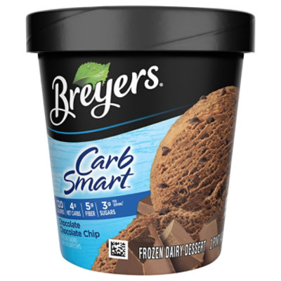 Breyers Carb Smart Chocolate Chocolate Chip Frozen Dairy Dessert 1