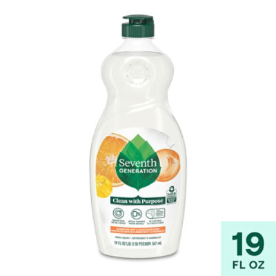 Seventh Generation Lemongrass & Clementine Zest Liquid Dish Soap - 19 FZ - Image 2