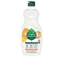 Seventh Generation Lemongrass & Clementine Zest Liquid Dish Soap - 19 FZ