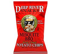 Deep River Snacks Mesquite BBQ Kettle Cooked Potato Chips - 5 Oz