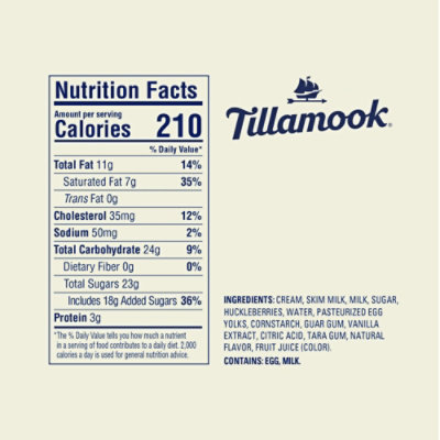 Tillamook Mountain Huckleberry Ice Cream - 48 Oz - Image 7