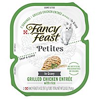 Fancy Feast Petites Grilled Chicken Entrée In Gravy Wet Cat Food - 2.8 Oz - Image 1