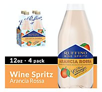 Ruffino Wine Spritz Arancia Rossa Blood Orange Italian Rose Sparkling Wine Bottles - 4-12 Fl. Oz.