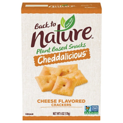 Back To Nature Cracker Cheddar - 6 OZ - Image 3