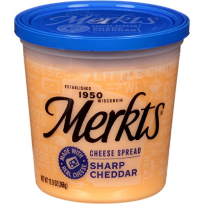 Merkts Sharp Cheddar Spreadable Cheese Cup - 12.9 Oz - Image 3