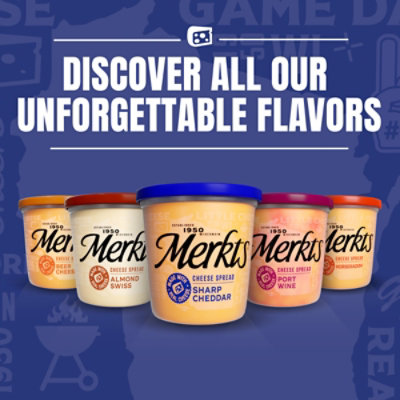 Merkts Sharp Cheddar Spreadable Cheese Cup - 12.9 Oz - Image 4