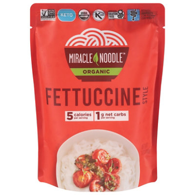 Miracle Noodle Organic Noodle Ready To Eat Fettuccine Style - 7 Oz - Image 1