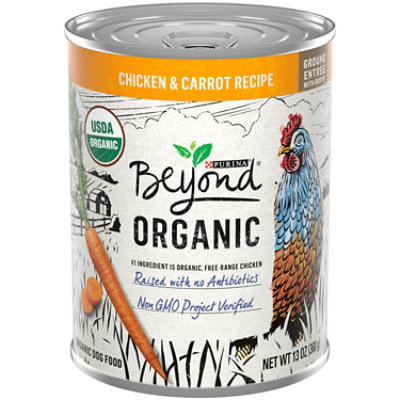 Beyond Organic Cat Food Wet Chicken & Carrot - 13 Oz - Image 1