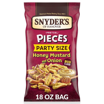 Snyder's of Hanover Honey Mustard & Onion Flavored Pretzel Pieces - 18 Oz - Image 1