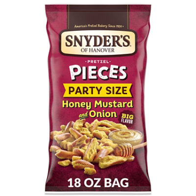 Snyder's of Hanover Honey Mustard and Onion Pretzel Pieces - 18 Oz - Image 1