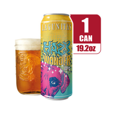 Lagunitas Hazy Wonder In Can - 19.2 FZ - Shaw's