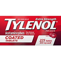 Tylenol Extra Strength Tablets - 225 CT - Image 2