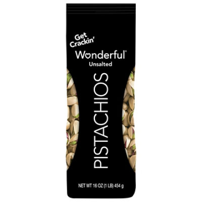 Wfl Pistachios Rstd No Salt - 16 OZ