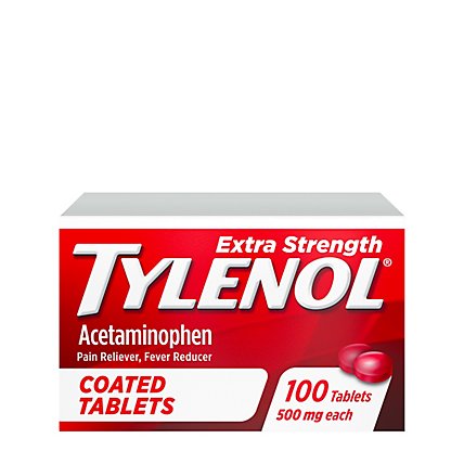 Tylenol Extra Strength Tablets - 100 CT - Image 2