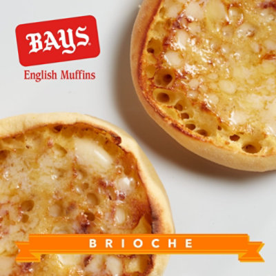 Bays Brioche English Muffins 6 Count - 12 Oz - Image 4