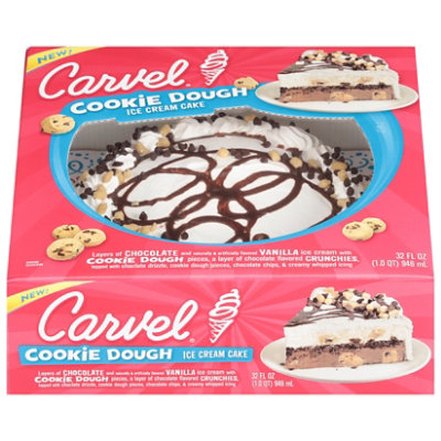 Carvel Cookie Dough Ice Cream Cake - 25 OZ - Image 3