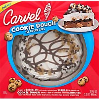 Carvel Cookie Dough Ice Cream Cake - 25 OZ - Image 2
