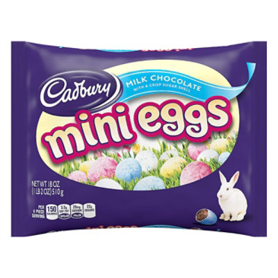 Cadbury Ctd Mini Eggs Chocolate - 18 OZ