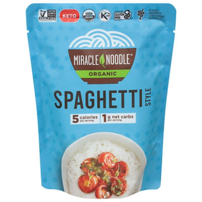 Miracle Noodle Organic Noodle Ready To Eat Spaghetti Style - 7 Oz - Image 3