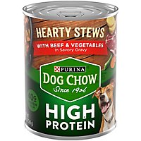 Purina Dog Chow High Protein Hearty Beef - 13 OZ - Image 3