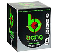 Bang Energy Drink Sour Heads - 4-16 FZ