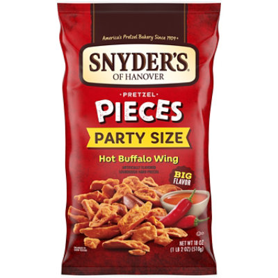 Snyder's of Hanover Hot Buffalo Wing Flavored Pretzel Pieces - 18 Oz - Image 1