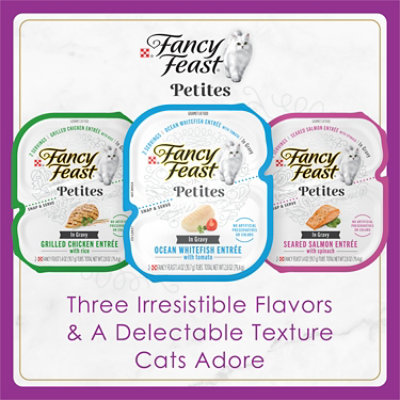 Purina Fancy Feast Wet Cat Food Variety Pack Petites Gravy Collection 24 servings - 12-2.8 Oz - Image 6