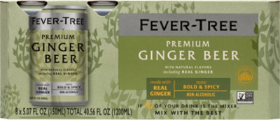 Fever Tree Ginger Beer Cans - 40.56 FZ - Image 5
