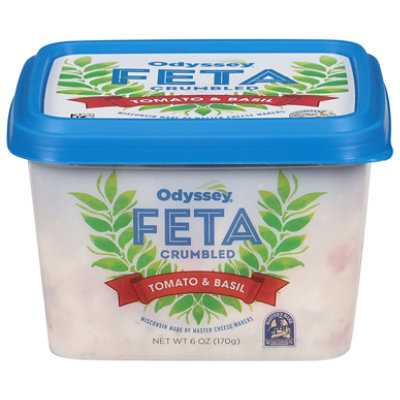 Odyssey Cheese Feta Crmbl Tmo&bas - 6 OZ - Image 3