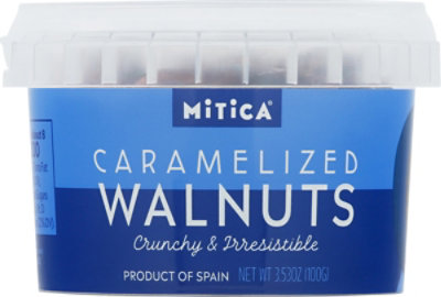 Mitica Caramelized Walnuts Minitub - 3.53 Oz - Image 2