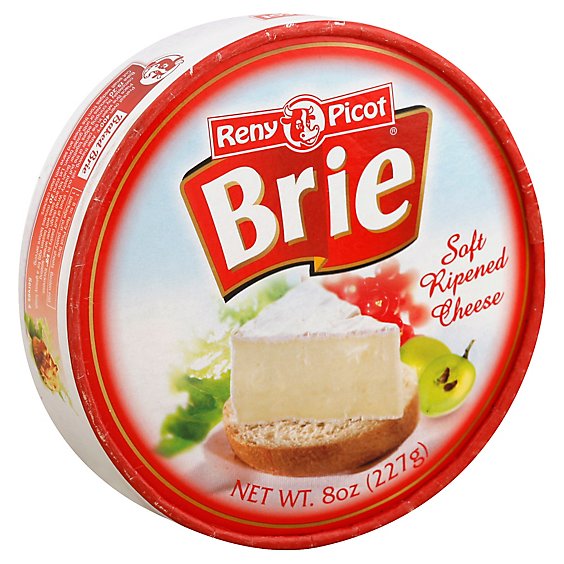 Reny Picot Double Creme 60% Brie Cheese - 8 Oz