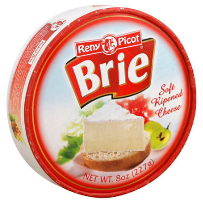 Reny Picot Double Creme 60% Brie Cheese - 8 Oz - Image 1