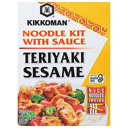 Kikkoman 6 4.8 Wt Oz Gluten-free Teriyaki Sesame Noodle Kit With Sauce - 4.8 OZ - Image 3