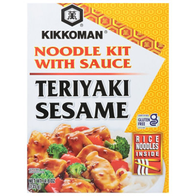 Kikkoman 6 4.8 Wt Oz Gluten-free Teriyaki Sesame Noodle Kit With Sauce - 4.8 OZ