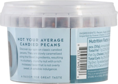 Mitica Caramelized Pecans Mini Tub - 4.41 Oz - Image 6