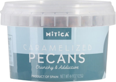 Mitica Caramelized Pecans Mini Tub - 4.41 Oz - Image 2