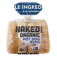 Naked Organic Hot Dog Buns - 8 CT - Image 2