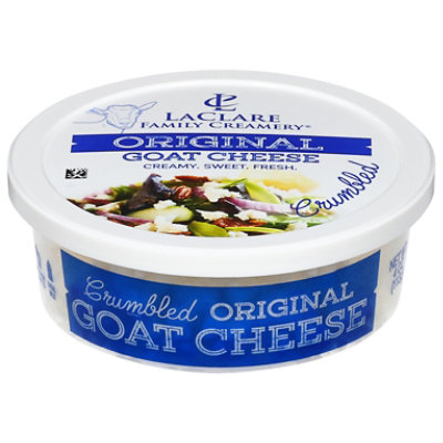 Laclare Farms Cheese Goat Original Crmb - 4 OZ - Image 3