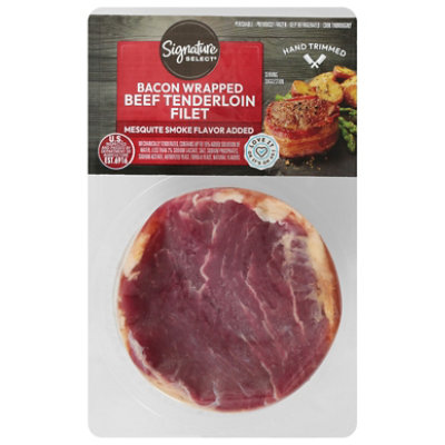 Signature SELECT Bacon Wrapped Beef Tenderloin Filet - 5 Oz - Image 1