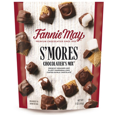 Fannie May Milk Chocolate Candy S'mores Snack Mix Bag - 5 Oz - Image 1